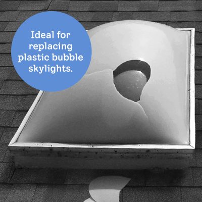 Replacing Plastic Skylights